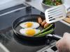 Be Worth Style Iron Fried Egg Frying Pan 20cm Made In Japan Gas IH Compatible Easy Care