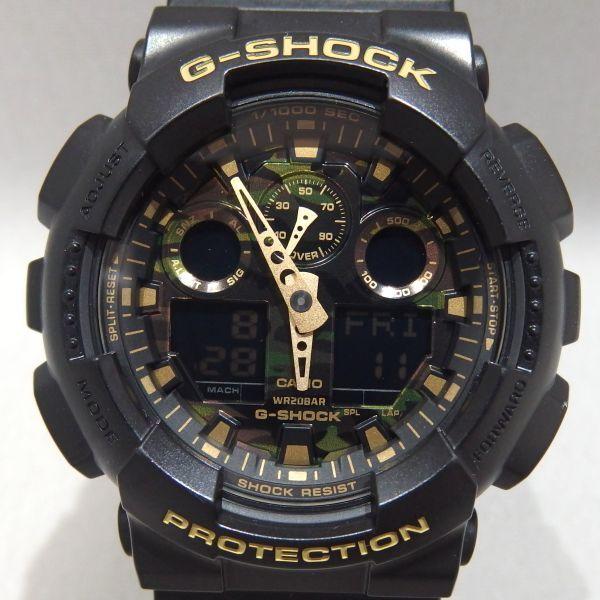 CASIO Camouflage Dial Series Quartz Watch Camouflage G-SHOCK GA-100CF-1A9JF Analog-Digital