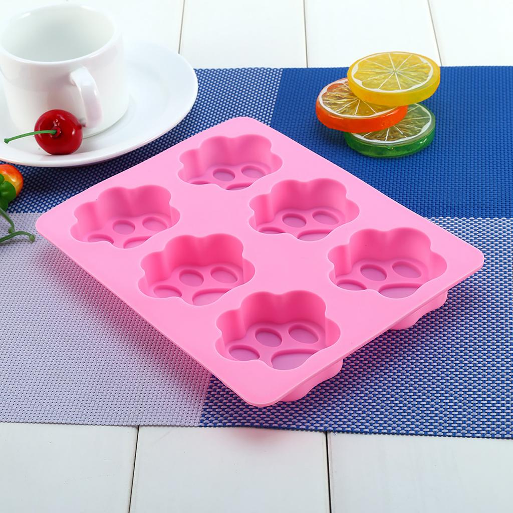 Small Dog Cat Foot Footprint   Silicone NaPAW   Chocolate Fondant Sugar Craft Cake Tool