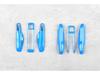 Porsche Key Shell Modification - Compatible with Cayenne, Macan, 718, Taycan, 911, Panamera In Shark Blue