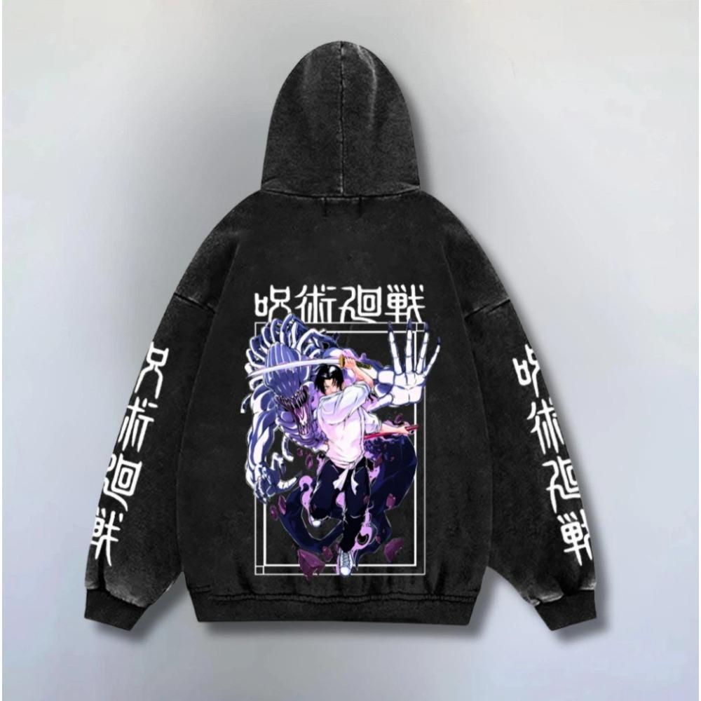 Men's Hoodie Anime Graphic Fashion Pullover Autumn Clothing Casual Clothes Women Tops Sweatshirts