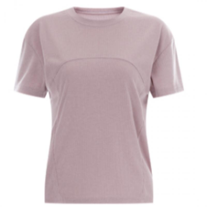 Shop   Women S Ribbed Spandex ShorT Sleeve T ShirT wiTh cheST cuT paTTern Dai wS