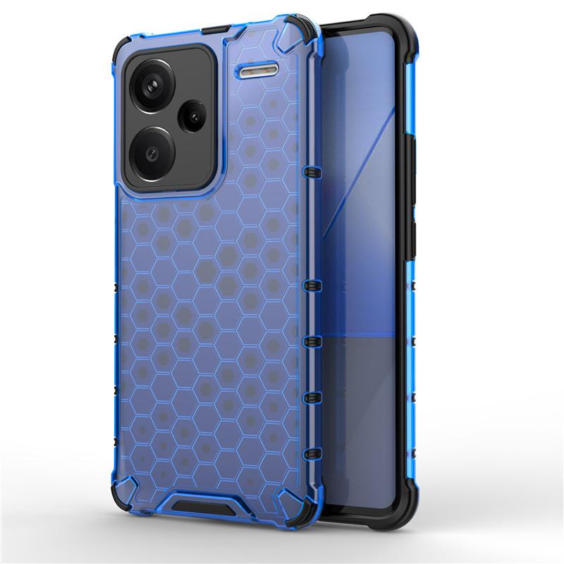 For Xiaomi Redmi Note 13 Pro Plus Case Redmi Note 13 Pro Plus Cover Honeycomb Bumper Protective Phone Case Redmi Note 13 Funda