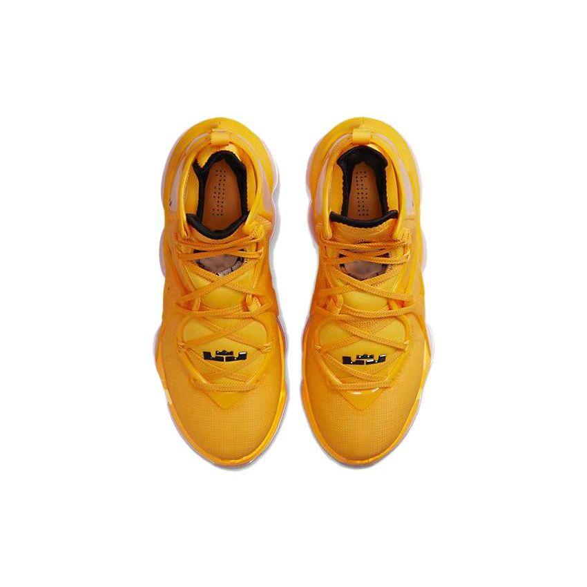 Nike LeBron 19 EP Hard Hat Men Sneakers Gold University-Gold Black DC9340-700