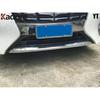 For Toyota Alphard Vellfire 2016 2017 2018 Chrome Front Bottom Bumper Cover Trim Lower Grille Lip Molding Strip Car Accessories