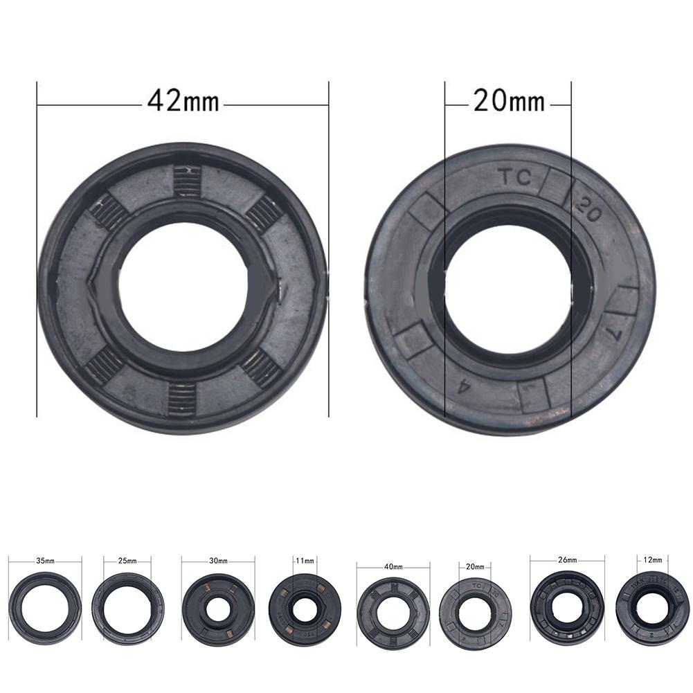 Czarna uszczelka olejowa E-bike Scooter Motor NBR Materiał Trwały i praktyczny