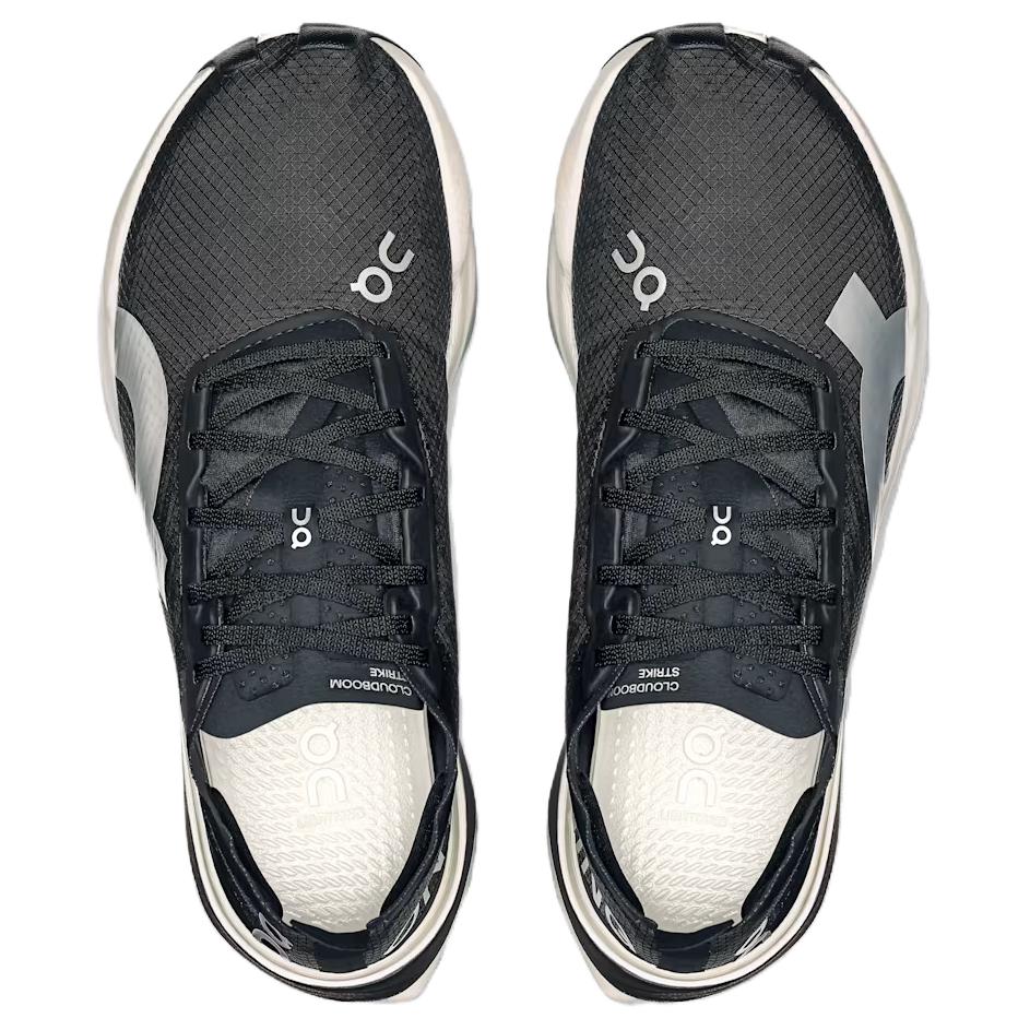 ON  Cloudboom Strike Black White Women Sneakers 3WE30470299