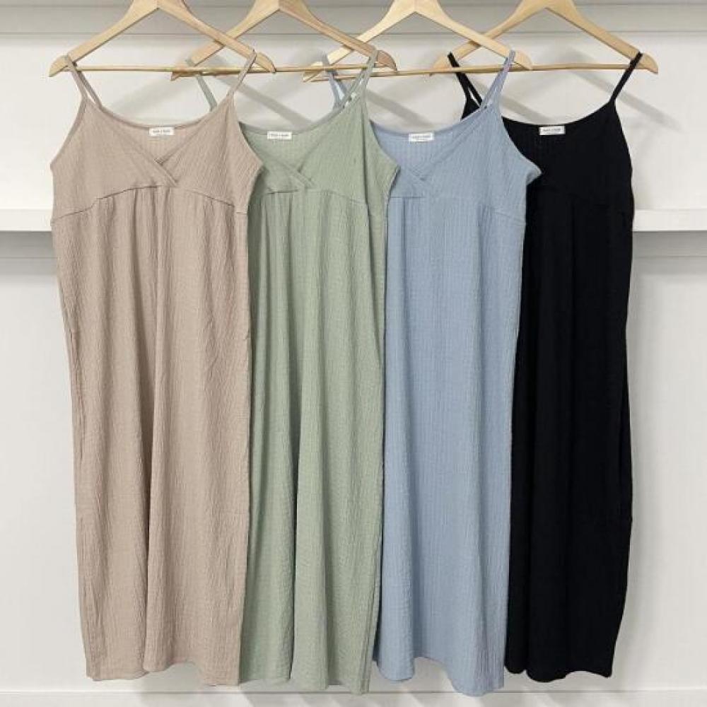 New Arrivals Open Run Pajuhuo Soft Vacation Summer Bustier Dress