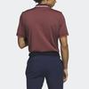 Adidas Color Block Striped Short Sleeve Polo Shirt Men tops Red HR7970