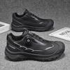 New spring breathable non-slip casual sports shoes outdoor rotating button labor protection mountaineering shoes