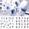 Nail Sticker Flower Water Transfer Nail Decal Wraps Nail Art Tips Manicure Decor