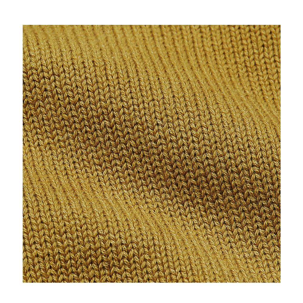 Solti Saddle Crew Neck Knit (Yellow)