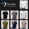 Jeanswest Men's Cool-Feel Pure Cotton Short Sleeve T-Shirt