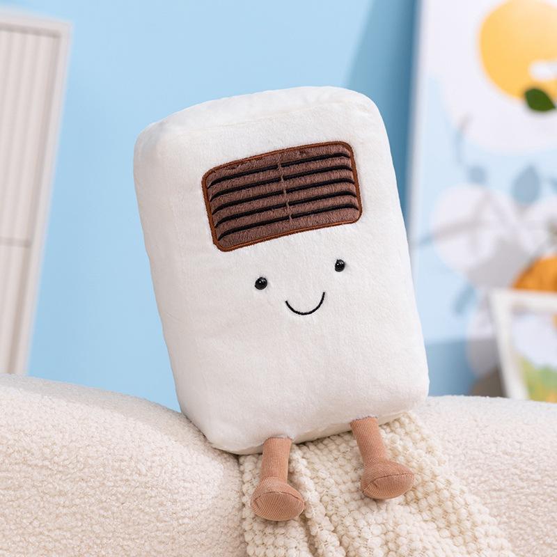Creative Cute Fun Home Appliance Washing Machine Air Conditioner Doll Plush Toy Hair Dryer Doll Children Soothing Doll