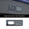 Car Trunk Warning Sticker Electric Tailgate Lifting Cover For VW Golf Polo Tiguan Touran Jetta Passat CC T5 GTI Magotan Scirocco