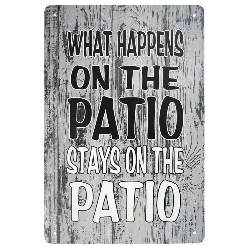 Vintage Man Cave Signs Coop Farm Garage Wall Decor Tin Sign Shabby Rusty Poster Board Decoration Tinplate Painting Metal Plates