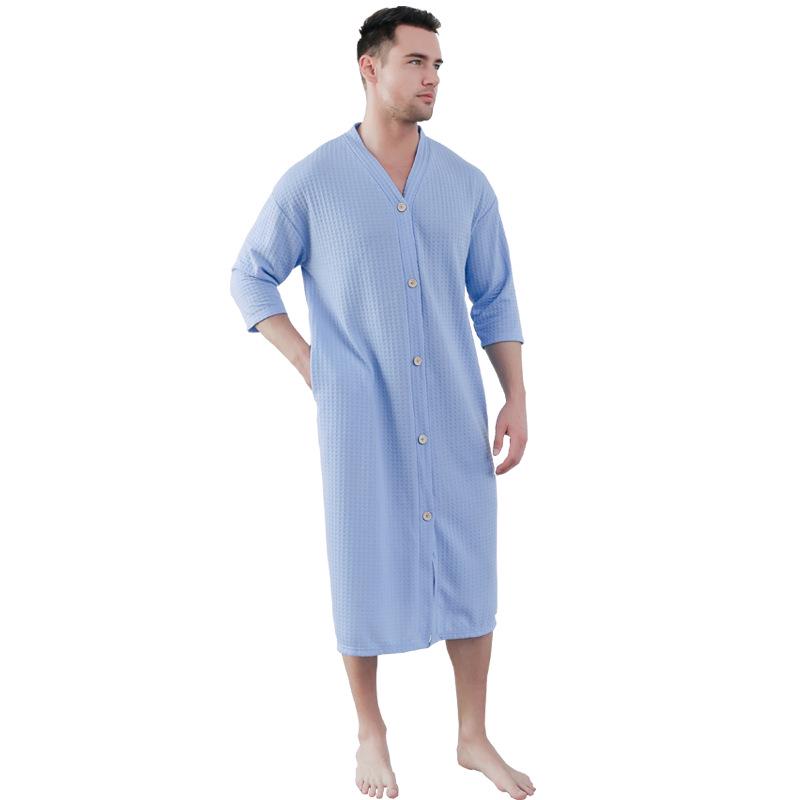 Women's Water-Absorbent, Lint-Free Bathrobe & Nightgown Style Pajamas - Versatile for Home or Outdoors