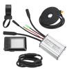 Kontroler silnika roweru elektrycznego 15A Kontroler prędkości 36V 48V z panelem LCD7C Kabel 1 do 2 W pełni