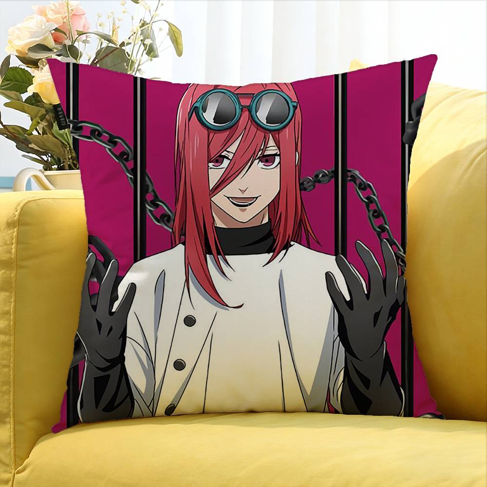 Chigiri Hyoma Various Sizes Square Pillow Case For Car Home Bedchamber Decor