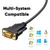 CableCreation USB zu RS232 PL2303 USB zu RS232 DB9 Seriell Adapter Kompatibel mit Windows OS Adapter, 3er-Pack, Chipsatz, Vergoldet 2.0 (Männlich) (Männlich)