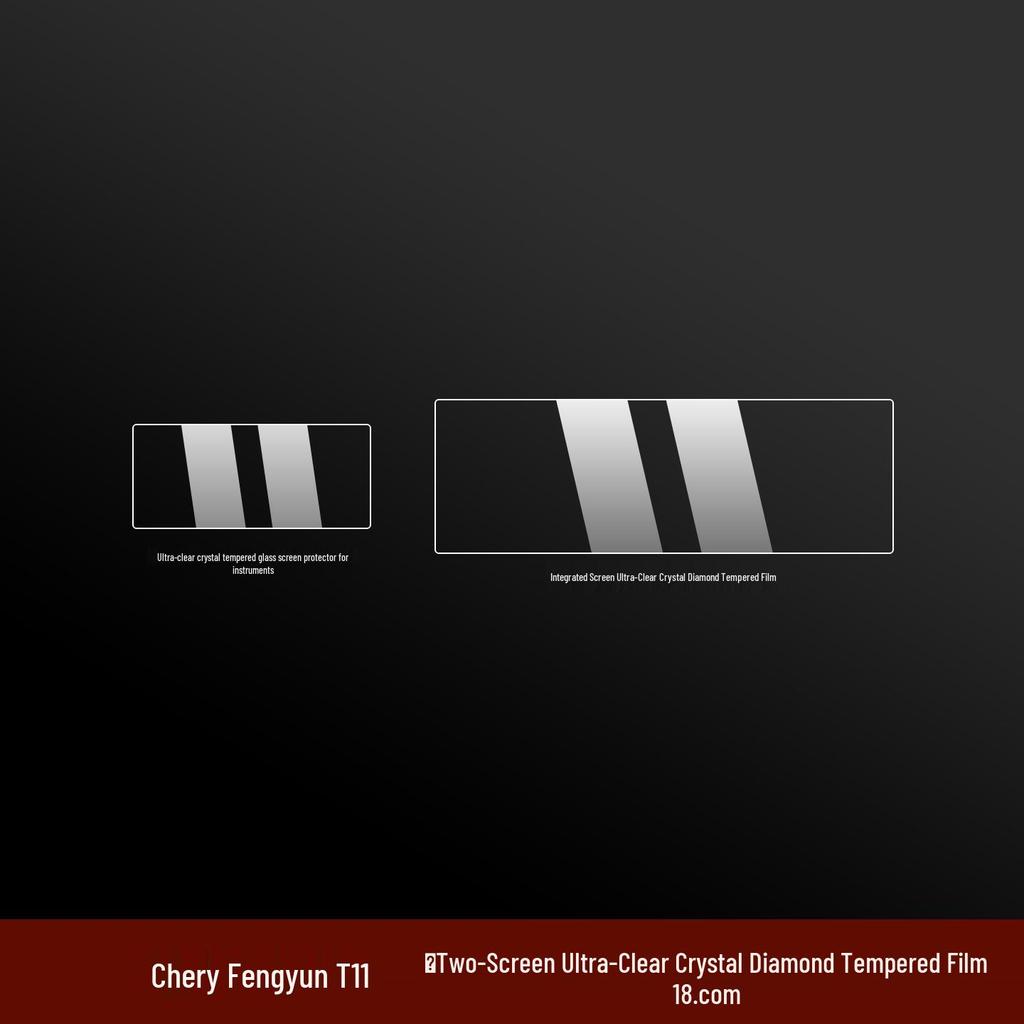 Chery Fengyun T11 Interior Console & Navigation Screen Protective Film