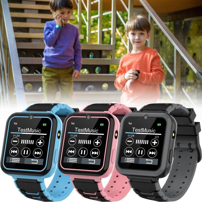 Kids Smartwatch Hd Touch Screen Games Music Two Way Call Calculator Flashlight