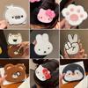 Sweet Velcro Rabbit Plush Hair Clip for Women - Tackles Flyaways, Bangs & More with Seamless Ease