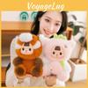 Strawberry Dinosaur Cat Plush Toy Doll Pp Cotton Filling Collectors Children
