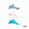 MOC Toys Sea Animals World Building Blocks Sets Dolphin Shark Devil Fish shell Seaweed Lobster Crab Coral Shell Gifts