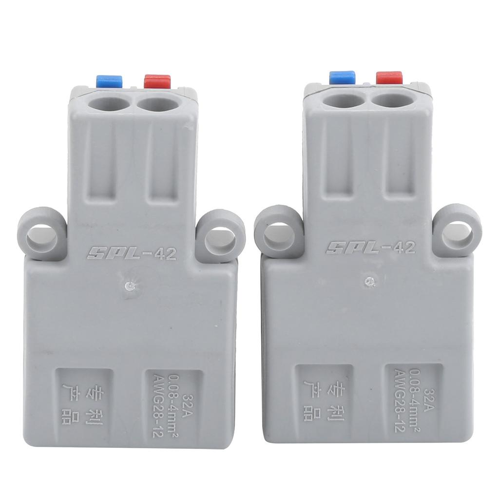 10Pcs Compact Wire Connectors Lever Nut Terminal Block SPL Quick Connect Equipment