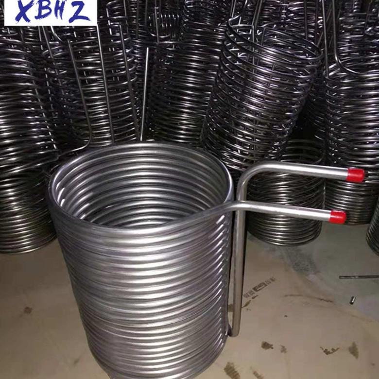 

Змеевик противоточного чиллера для сусла из нержавеющей стали для пивоварения 8mm x 1-2m coil