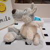 Hot wolf plush doll in sheep's clothing cute little wolf cub doll hat can be taken off for children's gifts