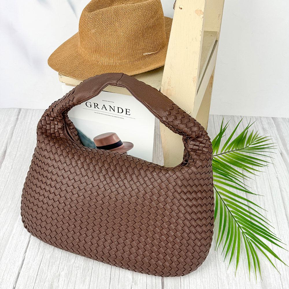 Olivia Pop OP_M2417 Daily Mesh Leather Big Shoulder Bag