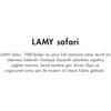 LAMY Ramy Fountain Pen F Fine Safari Spring Green LD0SG-F Regular Imported