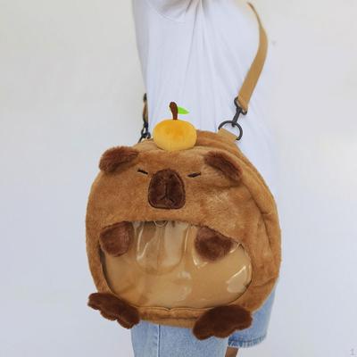 Capybara Backpack Birthday Gift Funny for Shopping Women Camping Travel