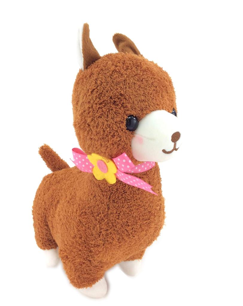 Cute Sales Alpaca Plush Toy, Medium, Brown, F0201