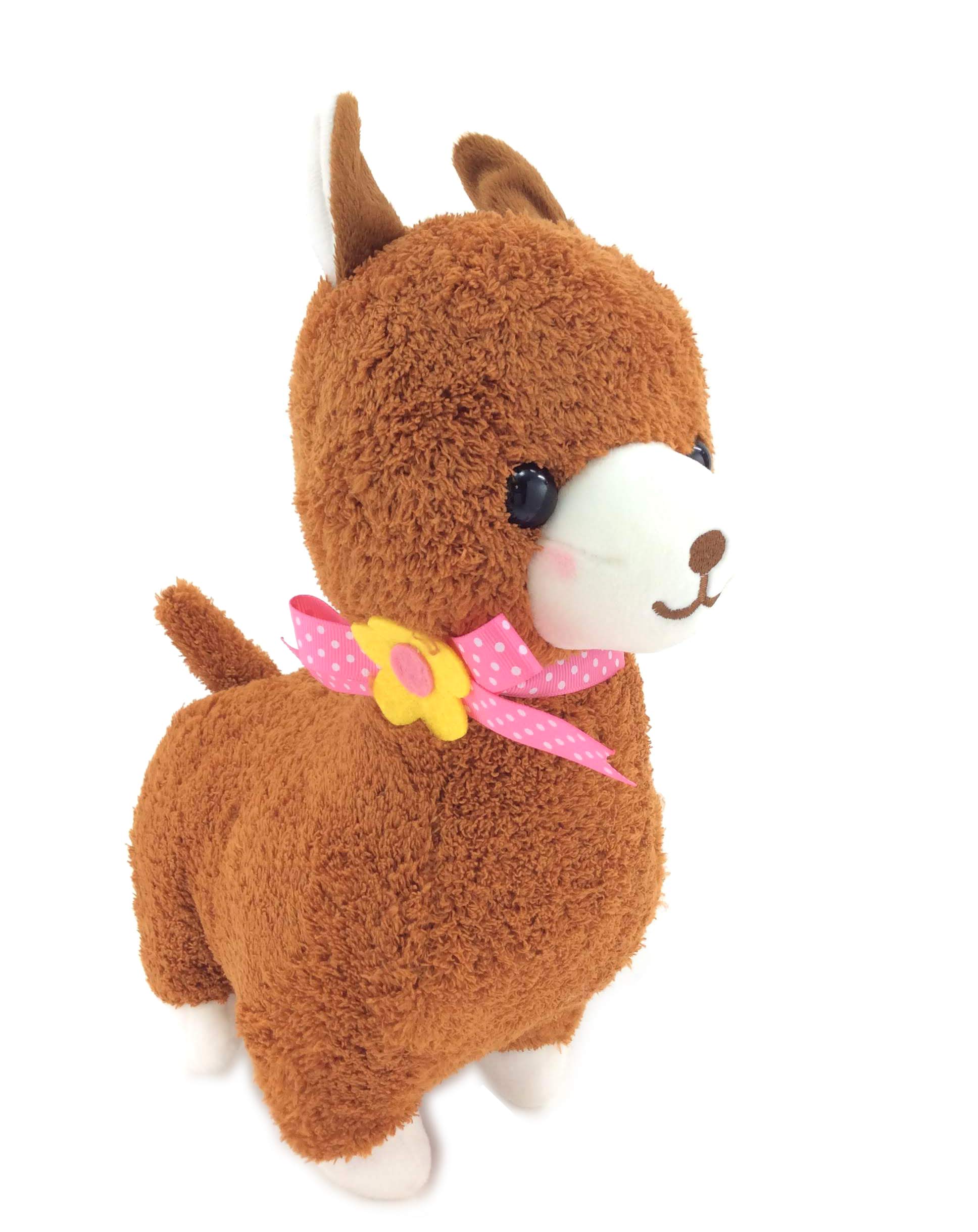 

Милая плюшевая игрушка Альпака-продавец, Средняя, Коричневая, F0201