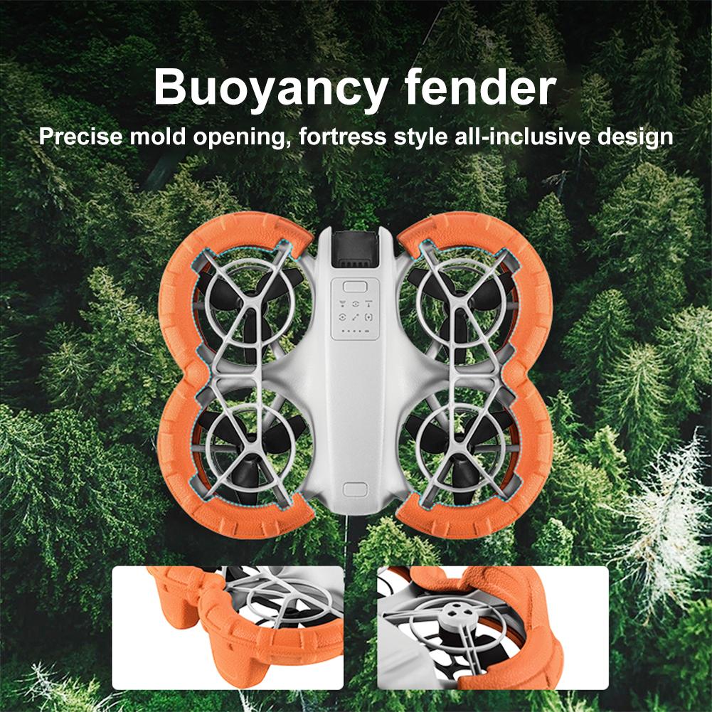 For DJI NEO Propeller Guard Cover EVA Floating Propeller Guard Bumper Buoyancy Anti-collision Ring Landing On Warter Drone Parts