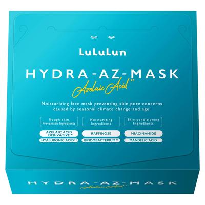 Hydra AZ Mask Confezione Grande da 28 - Maschere in Tessuto per il Viso per un'Idratazione Profonda