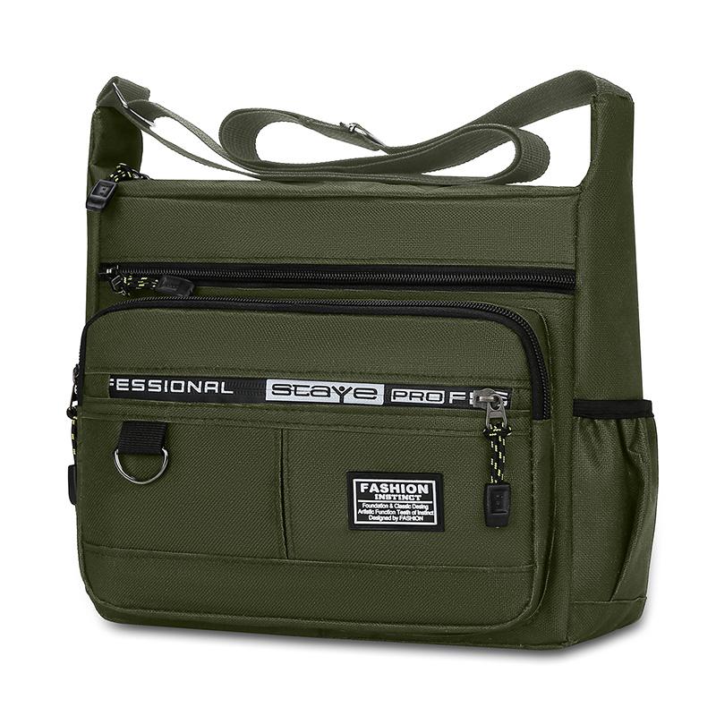 

Мужская сумка через плечо, модная сумка для хранения, сумки через плечо для бизнеса и отдыха, женская сумка через плечо, мужская сумка через плечо зелёный