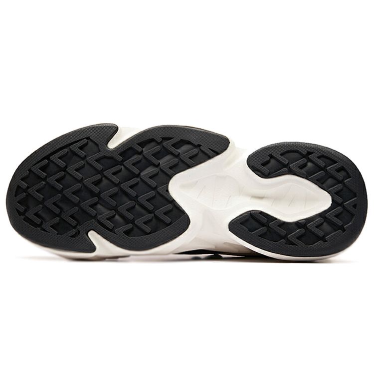 Anta Lifestyle Series Fabric Synthetic Leather Shock Absorbing Non-Slip Wear-Resistant Breathable Lightweight Low-Top Casual Shoes 11938883-2