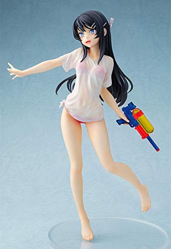 Rascal Does Not Dream of Bunny Girl Mai Water Date Scale ABS PVC Complete K11423 Senpai Sakurajima, Ver. 1/7 & Pre-Painted Figure, Reissue,