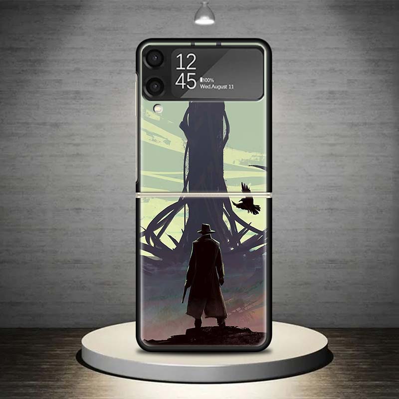 

Stephen King The Dark Tower Phone Case For Samsung Galaxy Z Flip 7 6 5 4 3 5G Shockproof Cover Z Flip7 Flip6 ZFlip5 Flip3 Flip4 Samsung Z Flip 7