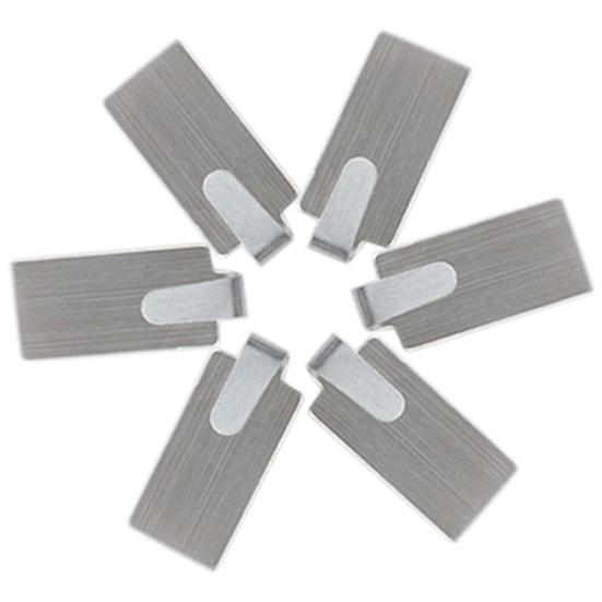 6Pcs Hook Metal Strong Adhesive Lightweight Wall Mounted Hanger Hooks for Window