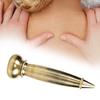 Copper Handheld Gua Sha Scraping Massage Tool Professional Acupressure Stick for Soft Tissue Muscle Relief Multifunctional