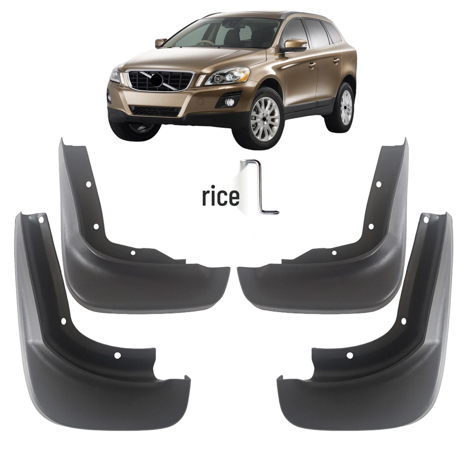 

08-13 Volvo XC60 Mud Flaps - Cross-Border Mudguards 31cm x 28cm x 13cm