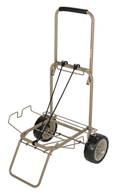 Wózek transportowy CAPTAIN STAG Carry Cart Dolly Carry do kontenera FD Szerokie opony Nośność 60 kg Khaki Toland Zmontowany Szerokość 560 x Głębokość 570 x Wysokość 1000 mm UL-1048