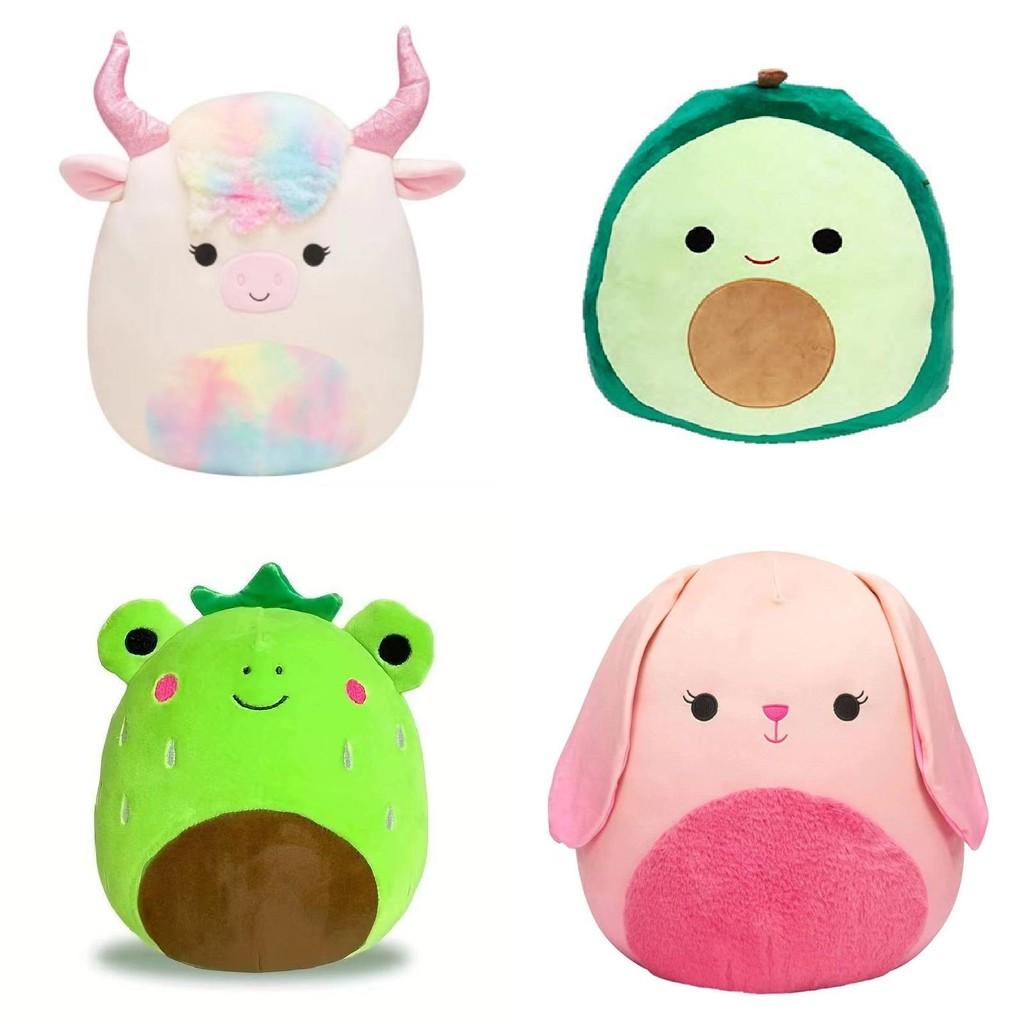 Cat Squishmallows Shark Rabbit Plush Toy Animal Stuffed Doll Gift Decoration