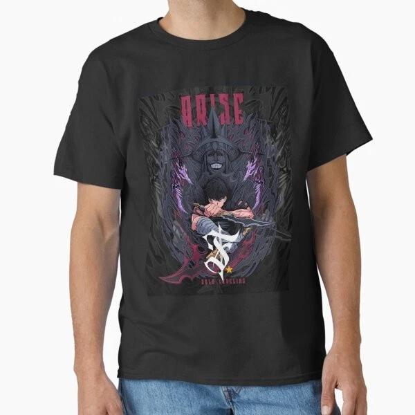 Solo Leveling Sung Jin Woo Arise Classic Tshirt Made In Usaaus Tshirt S2xl S