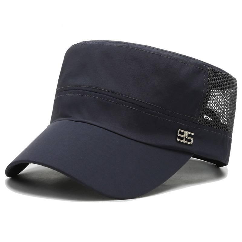 Number The 95 Net Hat Men Shade Breathable Outdoor Fishing Ride Flat Casual Top
